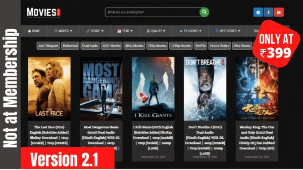 Themoviesflix & MoviesVerse Complete Setup WordPress Theme by Indian GPL