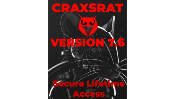 CraxsRat Orginal 7.6 With Dropper Version Worth 1000$
